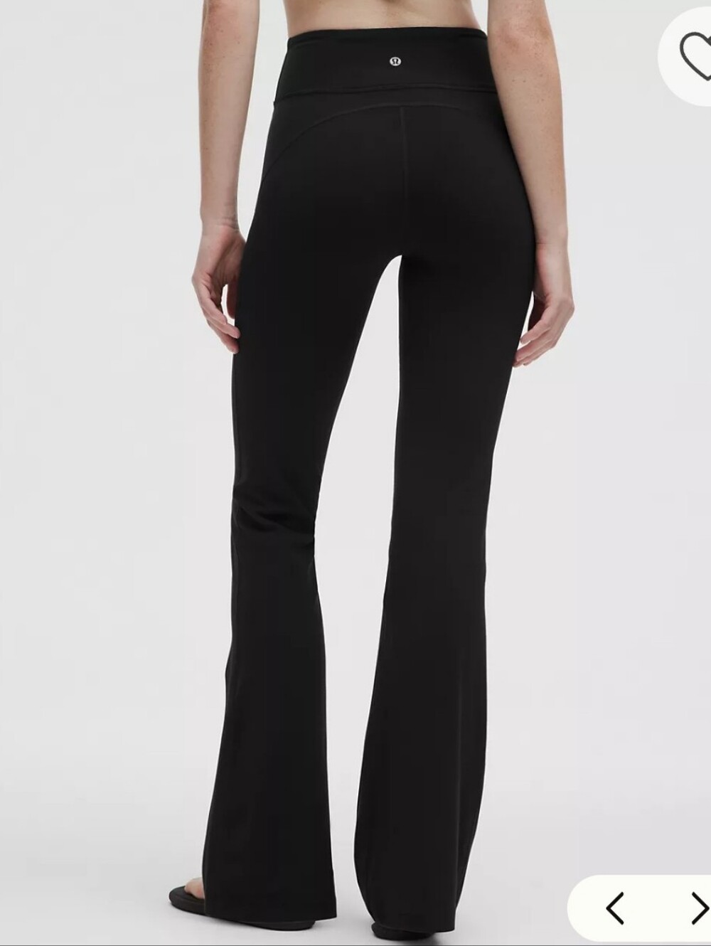 Lululemon Groove Nulu High-Rise Flared Pant Size 4 Black 33" Inseam Long